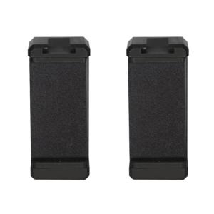 Multifunction Phone Grip Clip With 1/4in Threaded Base Backplate Cold Shoe Slot Travel Friendly Construction