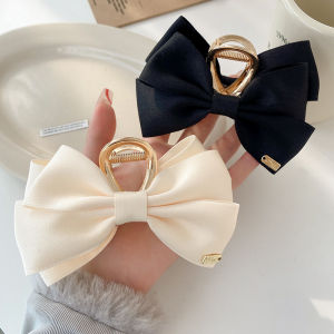 Kẹp Tóc Càng Cua Nơ Satin Lớn Mới Cho Phụ Nữ Thời Trang Kẹp Tóc Càng Cua Kẹp Tóc Cô Gái Kẹp Tóc Mũ Nón Ngọt Ngào Barrette Phụ Kiện Tóc 2026