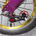 【New Arrival】 Bicycle Single Speed Chain Guide Aluminum Alloy Bike Pulley Jockey Wheel Derailleur Chain Checker for Folding Bicycle. 