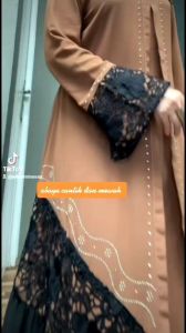 Abaya Full Ceruty Cantik & Mewah