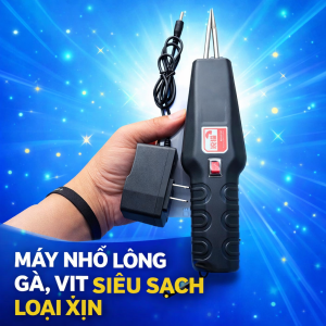 Máy Nhổ Lông Gà Vịt Cầm Tay Loại Xịn Siêu Sạch – Động Cơ Kép Mạnh Pin Sạc Bền