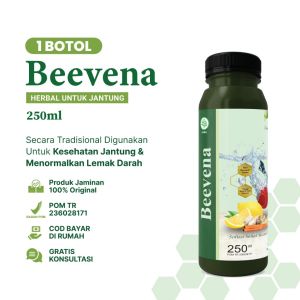 Beevena Jus Herbal untuk Kesehatan Obat Kolesterol Asam Urat Gerd Antioksidan - isi 250 ml