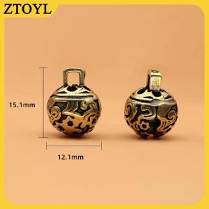 ZTOYL Bền Brass Retro Eo Phụ Kiện Chuông Nhỏ Xe Mặt Dây Chuyền Cho Quà Tặng Đồ Trang Sức Mặt Dây Chuyền Keychain Mặt Dây Chuyền Món Quà Sinh Nhật
