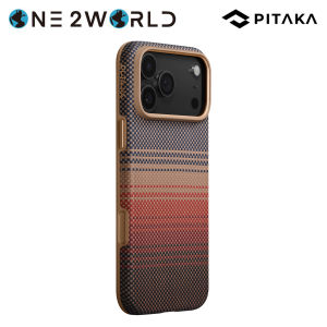 PITAKA Aramid UltraGuard Case for iPhone 17 Pro/ 17 Pro Max – Premium Aramid Fiber | Sleek & Exquisite Design | Full Protection Inside & Out | MagSafe Compatible