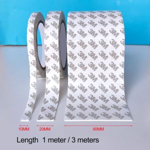 3M Double Sided Foam Tape White EVA Foam Tape Sponge Mounting Adhesive Strong Double Sided Tape