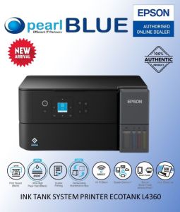 [READY STOCK] Epson EcoTank L4360 A4 Wi-Fi Duplex All-in-One Ink Tank Printer (replaced from the old series L4260)