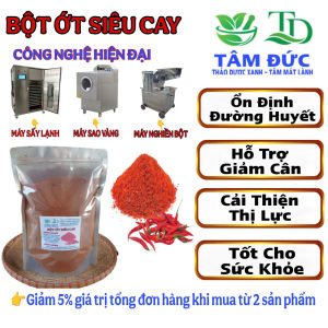 1kg bột ớt hiểm siêu cay nguyên chất - hương vị tự nhiên