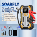 SOARFLY 10000 mAh Jump Starter Aki Mobil Motor Power Bank Jumper Aki Alat Jamper Aki Power Bank. 