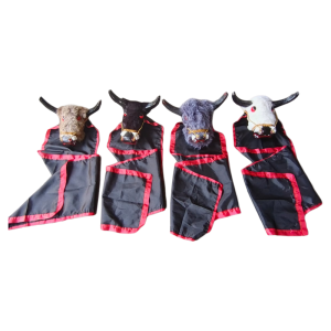 Bantengan Kayu dan full bulu Kain Panjang Anak