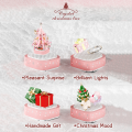[SG READY STOCK]Christmas Blocks Music Box Christmas Gifts Kids Toys Building Kit Santa Elk New Year Gifts. 
