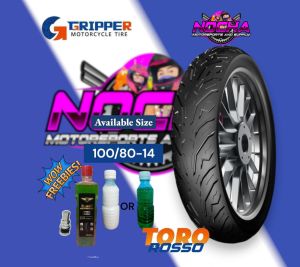 Gripper Torro Roso Tubeless Tire x13 & 14" (Inches) Size Mags w/ Sealant Pito Shampoo or Magic Gatas