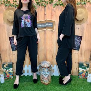 SETELAN OVERSIZE WOMAN CAM NEEDLE KNIT