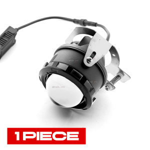 Sinolyn ไฟตัดหมอก H11เลนส์ Bi-โปรเจ็คเตอร์ LED อุปกรณ์เสริมสำหรับ Isuzu DMAX 2006-2014กันชนหน้าสปอตไลท์ไฟตัดหมอก Retrofit ขนาด104W 2.5นิ้วต่ำ