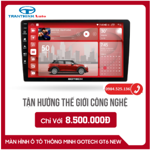 [HÀNG CHÍNH HÃNG] Màn hình androi oto GOTECH 9inch 10inch. Màn hình dvd android oto dòng cao cấp GOTECH lắp cho các dòng xe hơi TOYOTA KIA HYUNDAI MAZDA FORD MERCEDES... Chỉ đường CARMAP NAVITEL..Ra lệnh giọng nói. Phụ kiện oto. dvd oto
