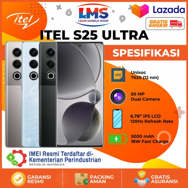 Itel S25 Ultra 8GB+256GB - Garansi Resmi 1 Tahun | Lazada Indonesia