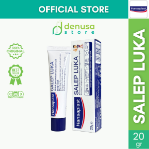 HANSAPLAST Salep Luka 20g | P3K Perlindungan Ringan Merawat Kulit Yang Rusak Mengurangi Bekas Cedera