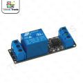SONGLET Compact 1-Channel Relay Module with Optocoupler 5V/12V 10A for Electrical Circuit Control. 
