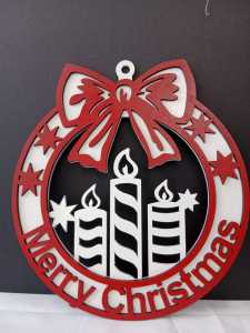 Dekorasi Natal Kayu