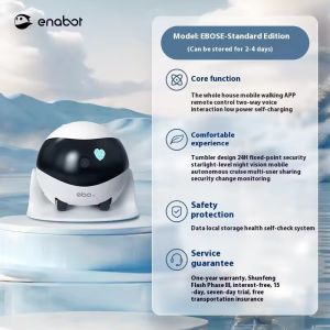 ENABOT EBO AIR/EBO SE robot intelligent pet wireless camera robot remote monitoring partner robot real-time control personalized home