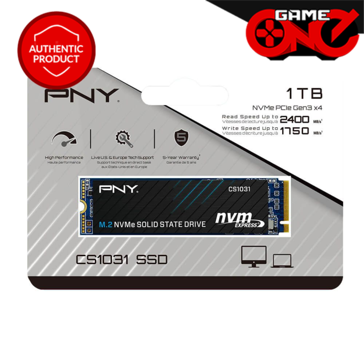 PNY CS1031 2280 NVMe Gen3x4 Solid State Drive (500GB