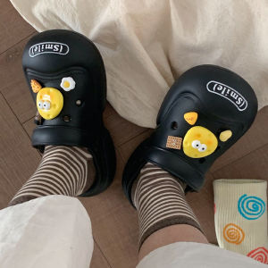 Wulove สินค้าใหม่ รองเท้าแตะหัวโต วัสดุยาง PVC ยางคุณภาพดี นิ่ม ทนทาน กันน้ำ กันลื่น สวมใส่ได้ทุกโอกาส เหมาะกับทุกกิจกรรม มีให้เลือกซื้อกั