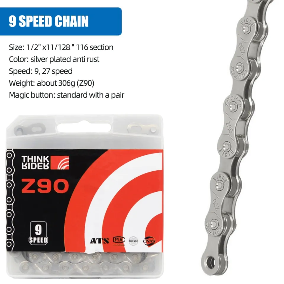 ThinkRider Bike Chain 10 11 12 Speed Velocidade