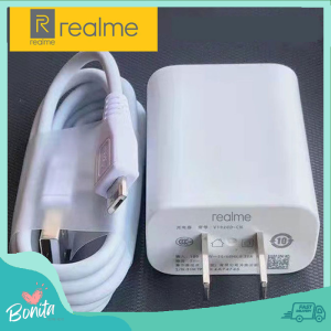 REALME 2in 1 Travel Fast Charging 2.4A Charger With Android(V8)Data Cable