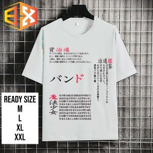 Kaos Distro Pria / Atasan T-Shirt Pria / Baju Kaos Distro Bandung Keren / Kaos Distro Termurah / Produk Distro Indonesia / Kaos Distro 100% Cotton Combed / Bahan Adem Kaos Hitam / Kaos Polos Distro / Kaos TULISAN JEPANG VIRAL BX