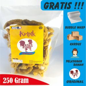 Keripik Usus Ayam / Keripik Usus Original 250g