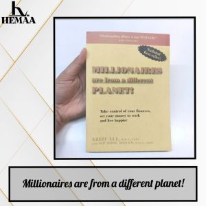 Millionaires are from a different planet | old unused book |personal finance & self-help book