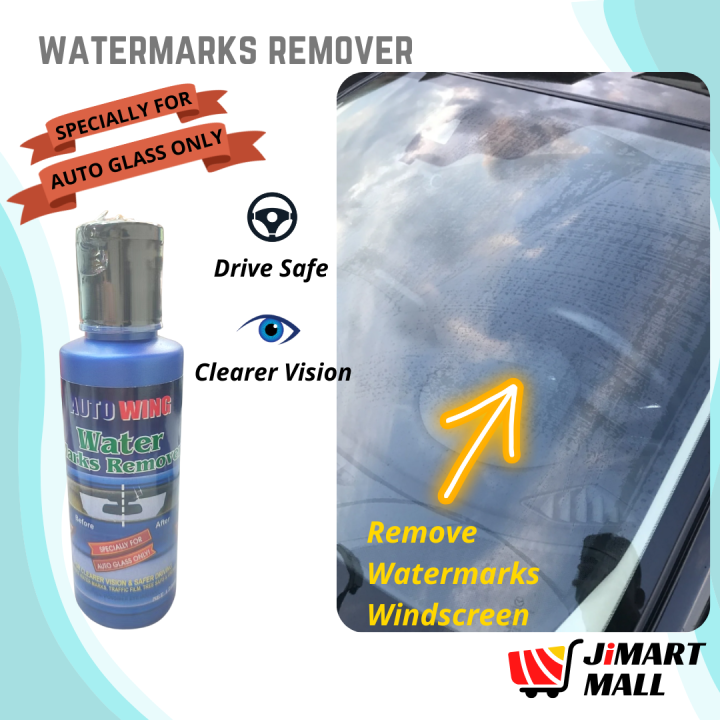 CAR WINDSCREEN WATERMARK REMOVE Glass Water spot Effective Cleaner Rain