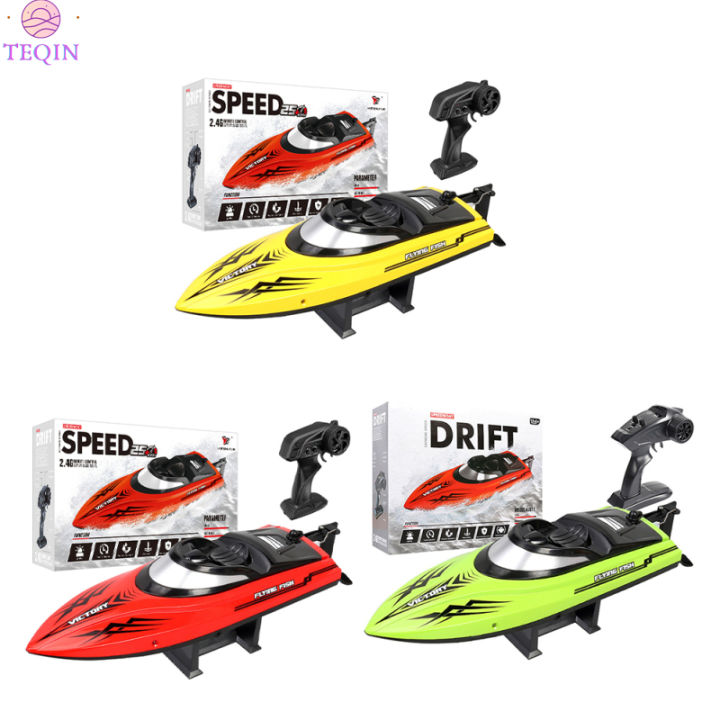 ZYGY HJ811 Bateau Télécommandé 2.4G Bateau à Grande Vitesse Télécom