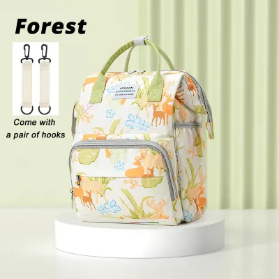 {SG} Baby Diaper Bag Backpack Mommy Bag Lightweight Large Capacity Bag for Milk Bottle Pocket Waterproof Diaper Backpac