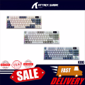 Attack Shark K86 Wireless Mechanical Keyboard 87Key IOS PC Game Keyboard. 
