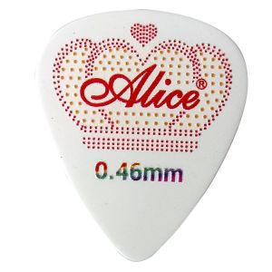 6Pcs Alice AWR-CR Celluloid Crown Pattern Pick Gitar