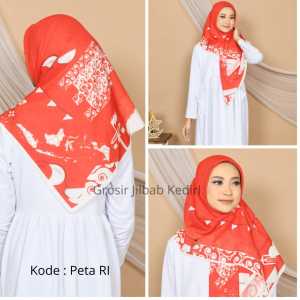 Hijab Agustusan Hijab Merah Putih