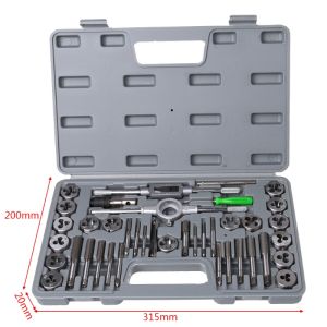Hand tap / hand tab set 8pcs m3-m12 gagang Alat Die Set Tapping Drat Metric Lubang Skrup Baut Mesin Besi Motor Mobil Metal Screw Taps Thread Metricuntuk perbaikan lobang drat yang slek untuk perbaikan lobang drat yang slek