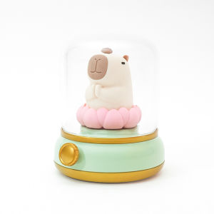 Dolphin Lotus Night Light Cute Dolphin Childrens Gift Nursery Night Light Silicone LED Touch Candle Night Light Childrens Bedroom Decoration as Birthday Gift for Boys and Girls Night Light