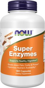 Now Super Enzymes – Bổ Sung Enzyme Tiêu HóaGiảm Đầy Hơi Khó Tiêu Kém Hấp Thu Hỗ Trợ Đường Ruột