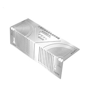 Parallel Line Drawing Tool Angles & Marking Tool Stainless Scriber Marking Tool Marking Ruler for Construction