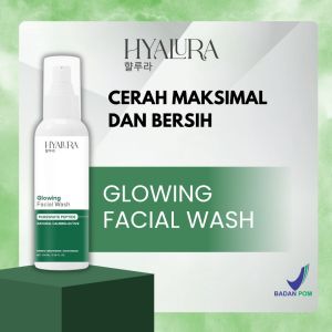HYALURA Facial Wash - Pembersih Wajah Glowing