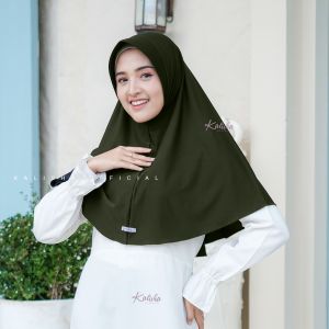 Kalisha - Dalia Instan Jersey Hijab Instan Kerudung Selobong Jersey Premium Daily