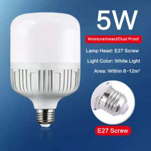 Bóng đèn LED trụ 5W 10W 15W 20W ánh sáng TRẮNG