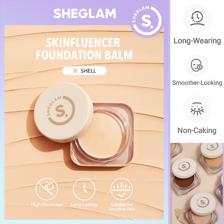 SHEGLAM Skinfluencer Full Coverage Foundation Premium Balm Lazada PH