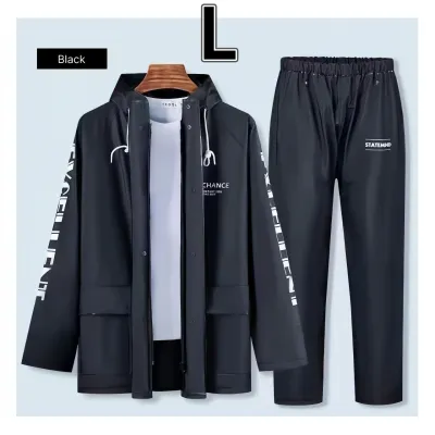 INXX Raincoat Suit Fashion Raincoat Suit rainproof universal motorcycle riding raincoat kapote makapal rubberized original adult adventure