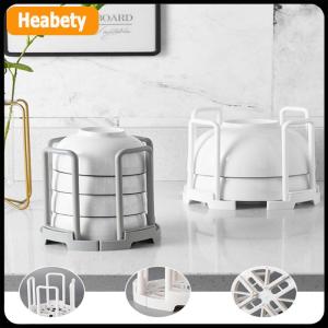 【2-3 days delivery】 Retractable Desktop Bowl Holder Kitchen Organizer Plastic Drain Water Cup Shelf Cabinet Dishes Storage Rack Plate Storage Tool