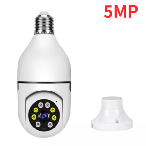 【ซื้อ 1 แถม 1】Xiaomi V380 PRO กล้องวงจรปิด360 wifi กล้อง หลอด ไฟ กล้องวงจรปิด ดูผ่านมือถือ กล้องวงจรปิดไร้สาย5g กล้องรักษาความปลอดภัย IP