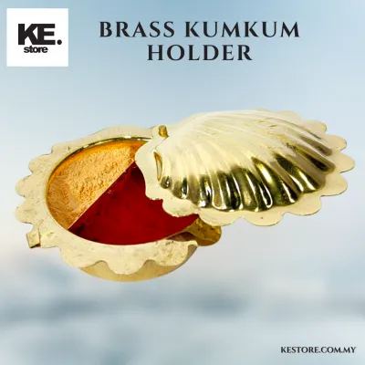 Brass Kumkum Holder Suitable For Pooja /Festival Decoration/Home Decoration/KE155