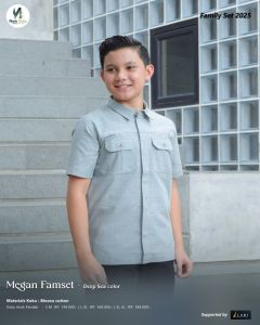 SARIMBIT NEW STEP 2025 MEGAN FAMILY DEEP SEA TERBARU GAMIS & KOKO SET KELUARGA LEBARAN PREMIUM KEKINIAN TERMURAHH