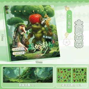 Buku Magnetik Senyap AI Brain Rot Magnetic Quiet Book Educational Learning Toy Buku Magnetik Senyap